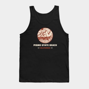 Retro Pismo State Beach Tank Top